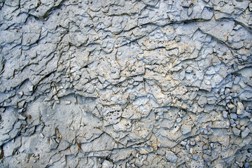Texture of an old cracked concrete surface