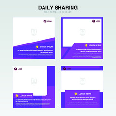 Set Cover information and knowledge Template for social media