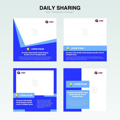 Set Cover information and knowledge Template for social media