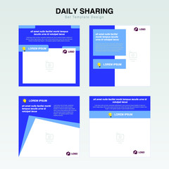 Set Cover information and knowledge Template for social media