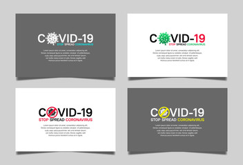 Corona Virus Disease illustration hand drawn style for campaign stop spread the virus