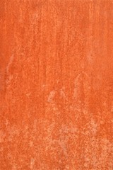Fototapeta premium beautifully rusted reddish iron plate as background