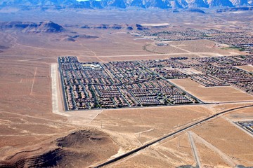 Luftaufnahme Wohnsiedlung Las Vegas