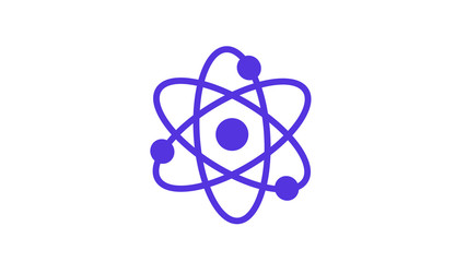 Best atom icon on white background,New atom icon