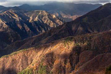 日本の国立公園・奥日光、半月山からの景色