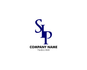 Initial Letter SIP Logo Template Design