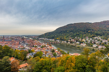 Fototapeta na wymiar Stadtlandschaft - Heidelberg