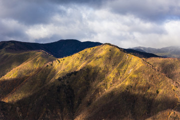 Naklejka na ściany i meble 日本の国立公園・奥日光、半月山からの景色