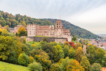 Fototapeta na wymiar Schloss Heidelberg