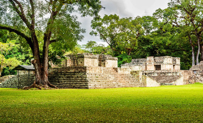 The Mayan ruins in Copan Ruinas, Honduras