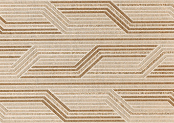 Texture of decorative colored wallpaper background with abstract geometric pattern
