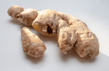 Ginger isolated on white background