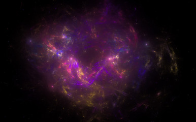 Star field background . Starry outer space background texture . Colorful Starry Night Sky Outer...