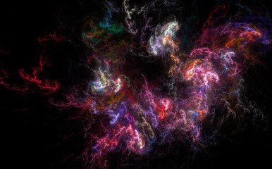 Star field background . Starry outer space background texture . Colorful Starry Night Sky Outer...