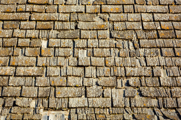 Details of an old Wood Roof