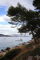 
Landscapes by the sea in Croatia