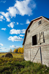 Obraz premium Old Weathered Barn