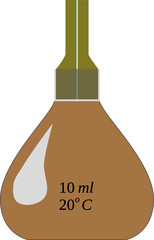 The Pycnometer or Specific Gravity Bottle is an instrument used to measure the specific gravity, or the density of a substance. This instrument is widely used in chemistry and physicochemical labs