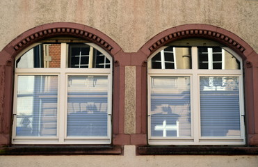 Fenster in einem Altbau in Freiburg