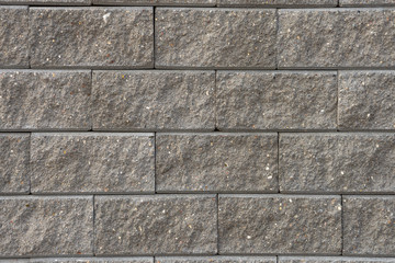 
gray decorative brick wall, texture