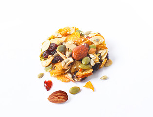 Homemade Cereal Cookies on with Background., Die cut photo