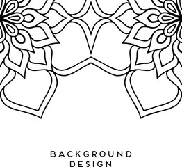 luxury ornamental mandala design background