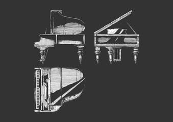 illustration of Grand Piano