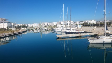 Port de p&ecirc;che hammament, Tunis