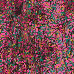 Trendy Mix animal skin prints ,Leopard, snake, zebra, tiger safari africa seamless pattern vector design for fashion,fabric and all prints on black background. Abstract flowers spots.