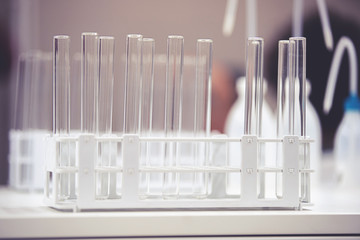 Laboratory scientist working at lab