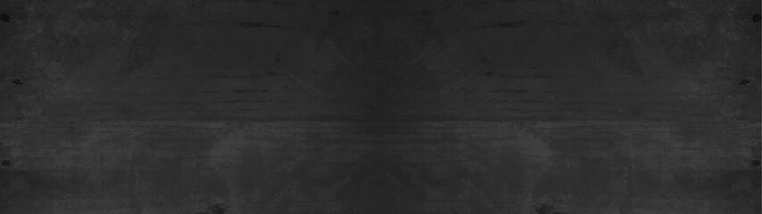 Black stone concrete texture background anthracite panorama banner long	