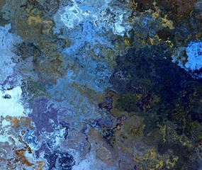 Abstract stylish colorful waves background. Artistic painting wavy lines background with vibrant colors.