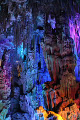 Stalactite cave near Guilin