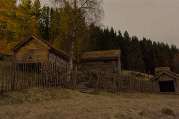 Old farm houses