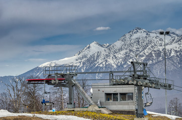 lift at the ski resort