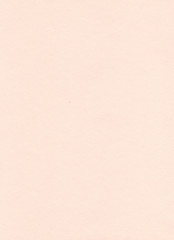 Elegant beige paper background. Sandy and peachy colored pastel paper. Warm modern textured sheet of paper. Abstract homogeneous flatlay, top view. Vertical format. Free space for your text.