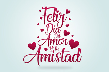 Feliz día del amor y la amistad