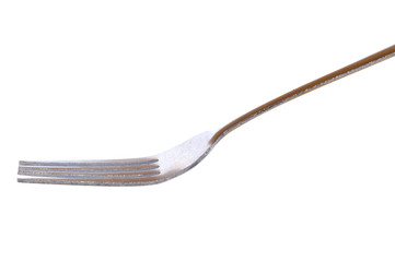 fork isolated on white background