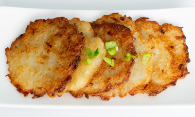 Potato Pancakes, Draniki, Deruny, Potato Latkes or Boxties