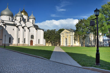 Veliky Novgorod, inside the Kremlin walls.
