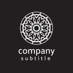 Fototapeta premium logo ornament with premium design