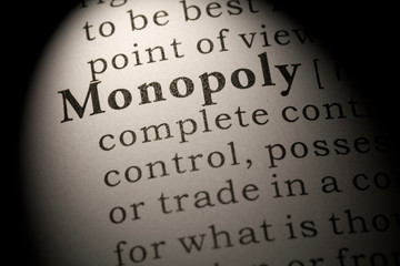 definition of word monopoly