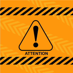 Danger warning attention or exclamation sign in a speech bubble vector - The attention icon. Danger symbol. Flat Vector illustration. Vector attention sign with exclamation mark icon. Risk sign vector