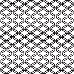 Seamless vector lattice trellis interwoven damask wallpaper
