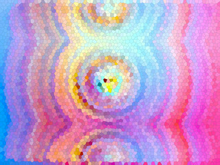 Multicolor geometric texture. Spiral illustration.  Beautiful abstract background for art projects, cards, business, posters. Festive decoration.                               