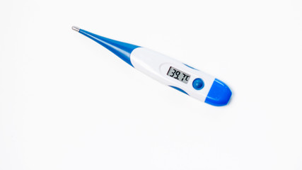 Obraz premium Electronic modern thermometer isolated