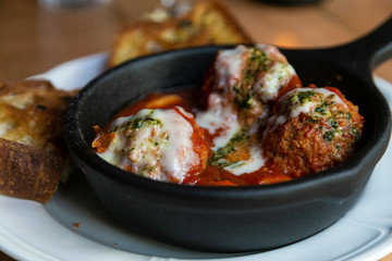 meatballs with sauce