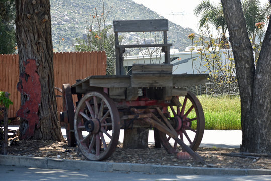 Old Western Wagon