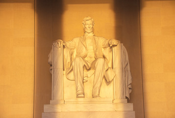 Fototapeta na wymiar Lincoln Memorial in the Morning, Washington, D.C.