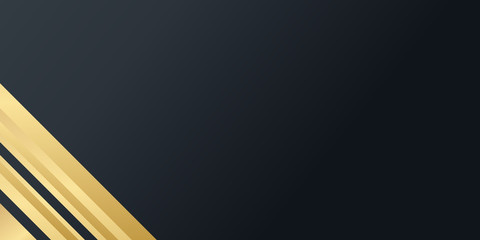 Black Gold Presentation Background